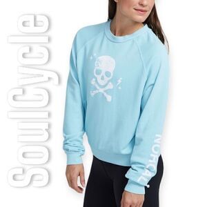 SoulCycle NorCal Crewneck Sweatshirt Sky Blue Northern California Women’s XS